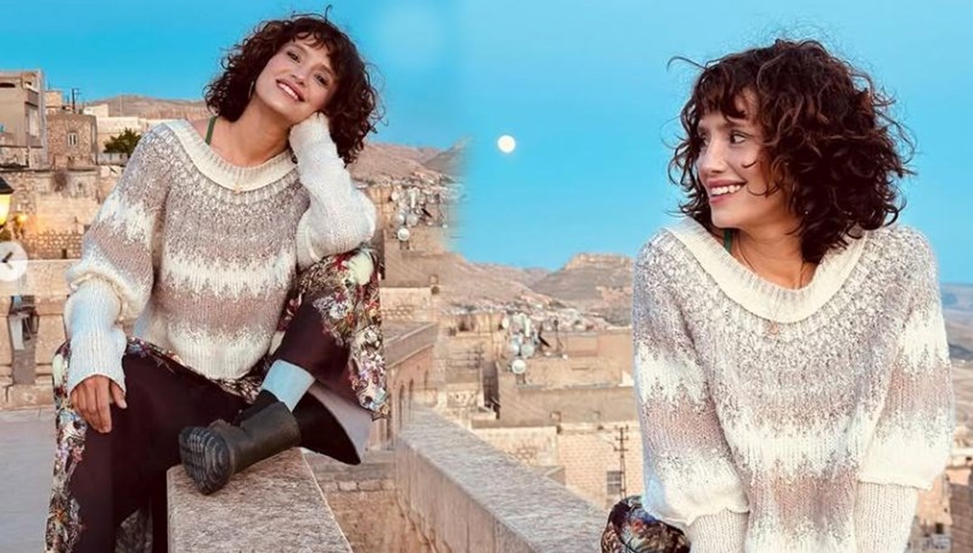 Nehir Erdoğan Mardin'de: 16 yıl sonra aynı pozu verdi