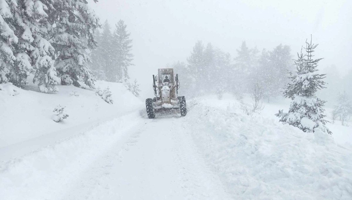 Kastamonu’da yolu kapalı köy sayısı 301’e düştü