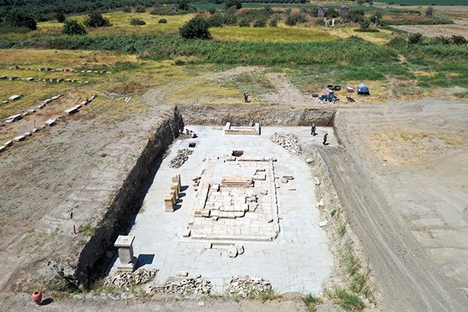 Aydın'daki Zeus Tapınağı'nda sunak keşfedildi - 1