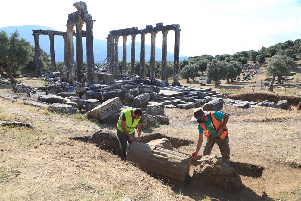 Zeus Tapınağı eski ihtişamına kavuşuyor - 1