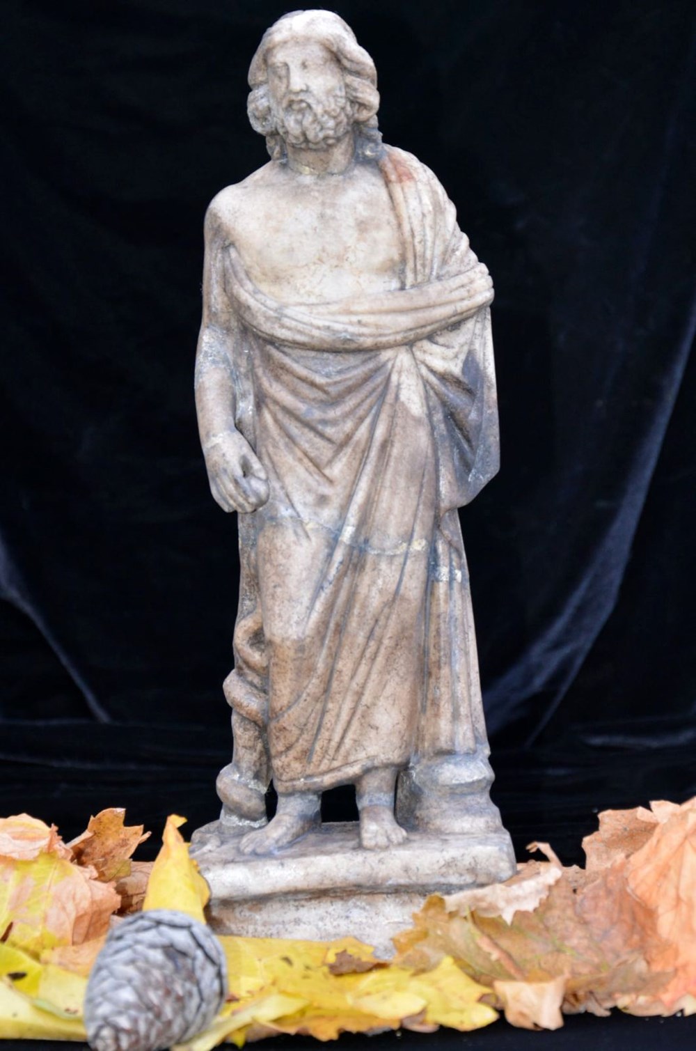 Kibyra Antik Kenti'nde Asklepios heykelciği ve Serapis büstü bulundu - 4