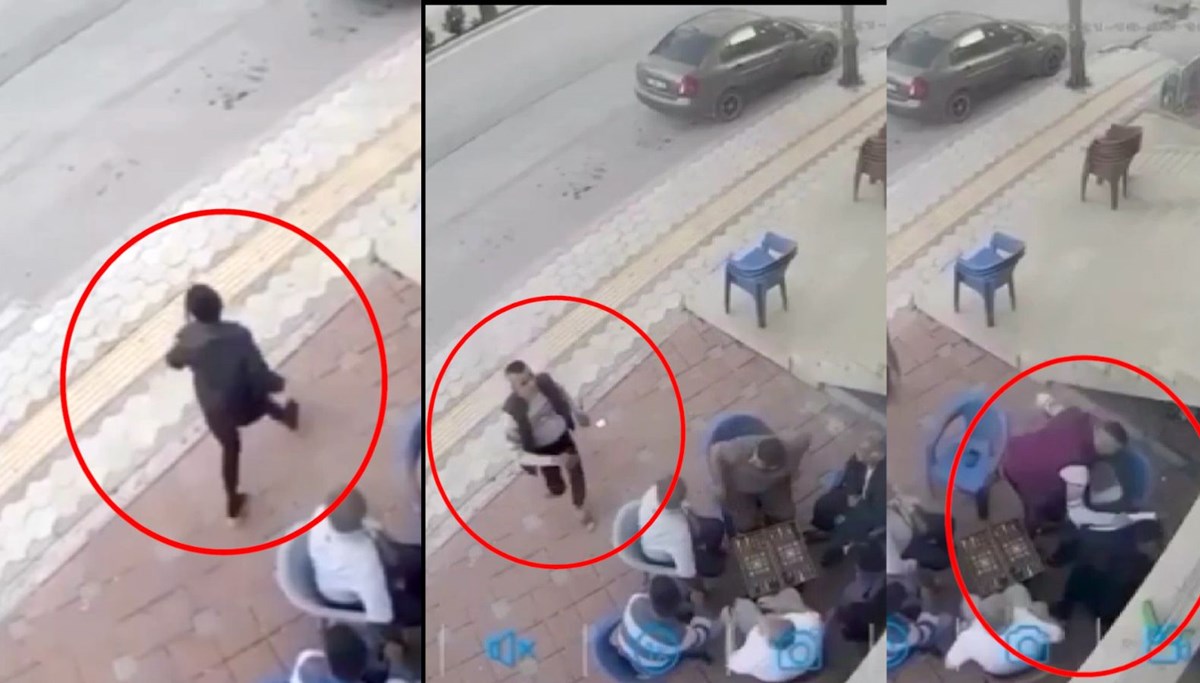 Satırla genç kadına defalarca vurdu
