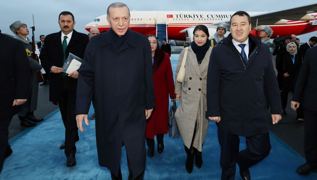 Cumhurbaşkanı Erdoğan, Kazakistan’da Cumhurbaşkanı Erdoğan, Kazakistan’da