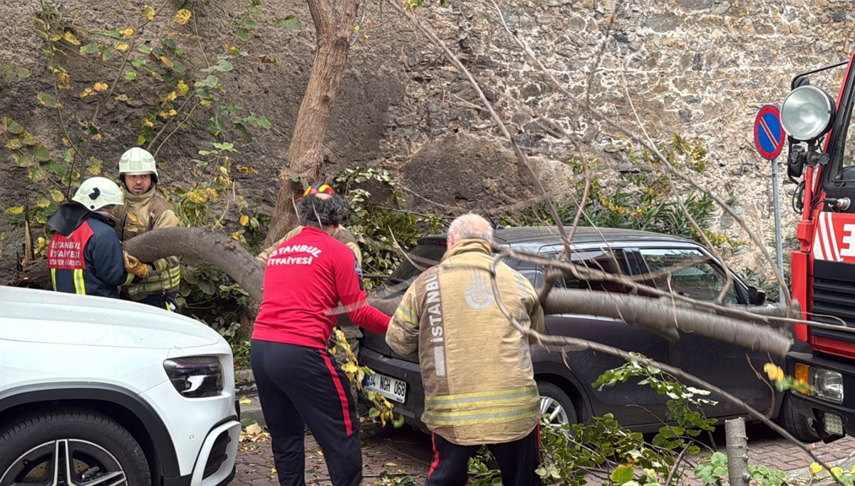 İstanbul'da şiddetli yağış ve fırtına İstanbul'da şiddetli yağış ve fırtına