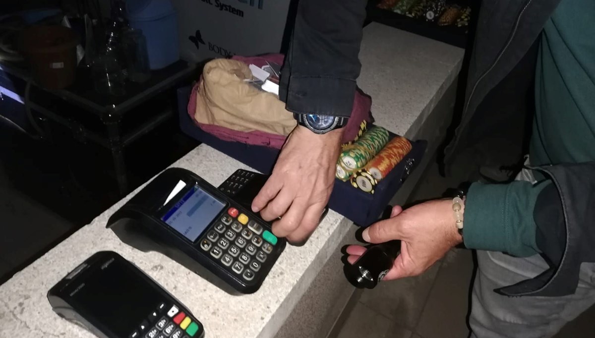 POS cihazıyla kumara 10 gözaltı POS cihazıyla kumara 10 gözaltı