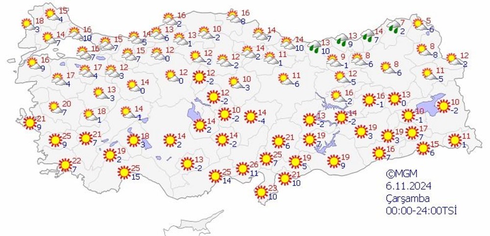 Kış geldi! Soğuk hava etkili oluyor, kar yağışı bekleniyor - 7