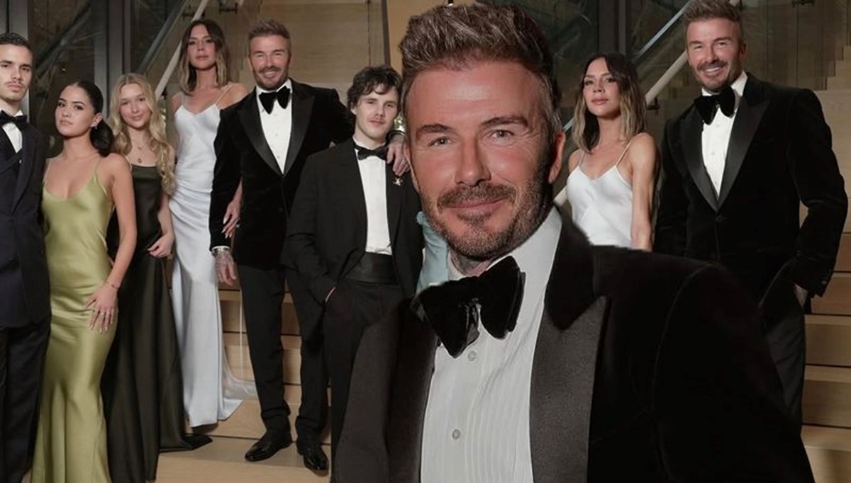 David Beckham'a 50. yaş günü partisi: Ünlüler akın etti