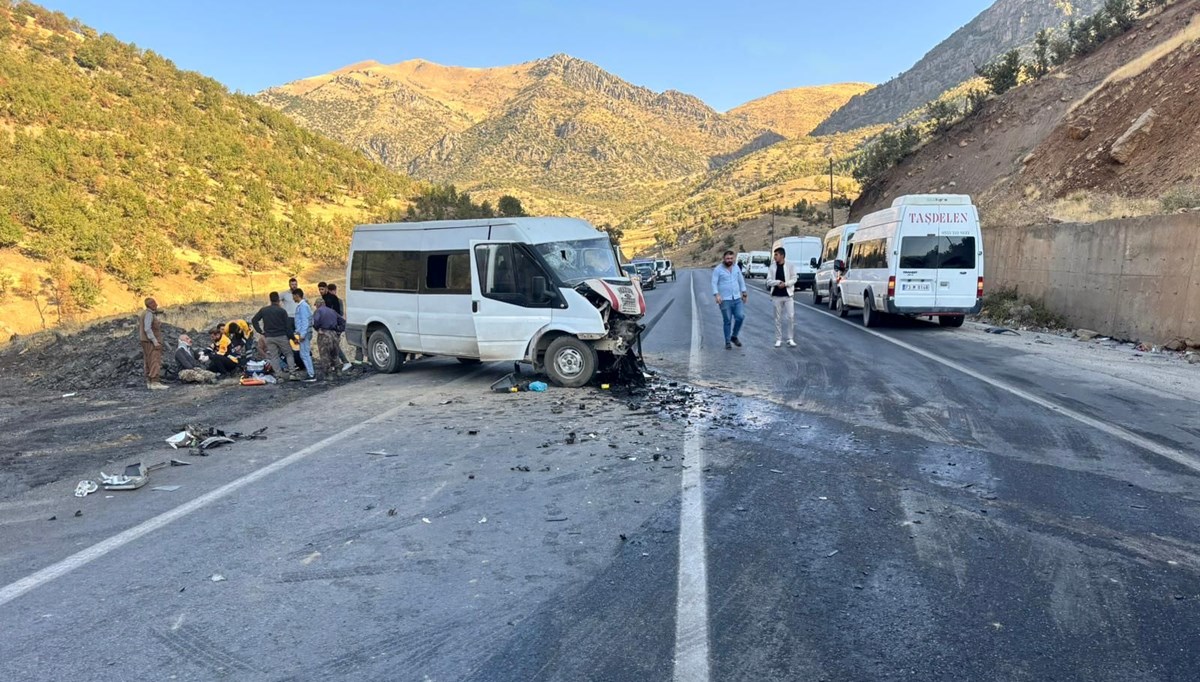 Şırnak'ta trafik kazası
