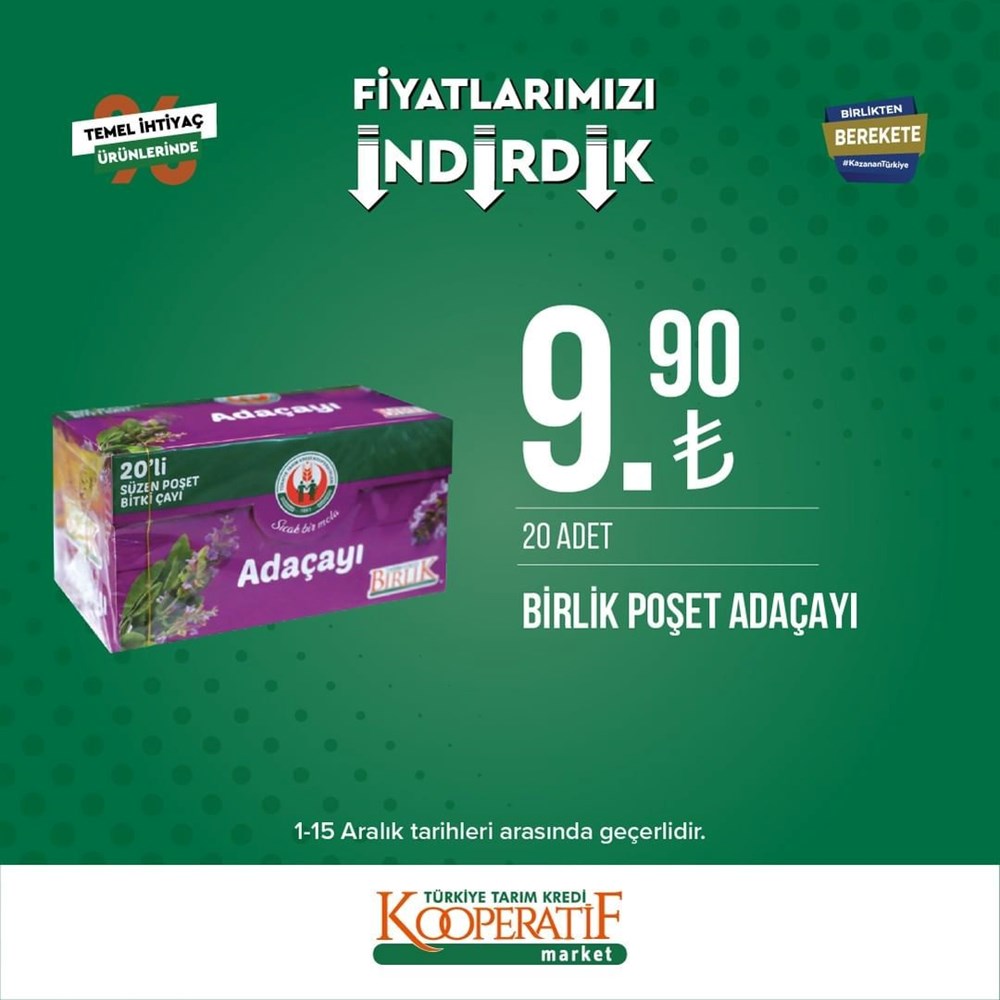 Tarım Kredi Kooperatif Market yeni indirimli ürünler listesini yayınladı (1-15 Aralık güncel indirimli ürünler kataloğu) - 11
