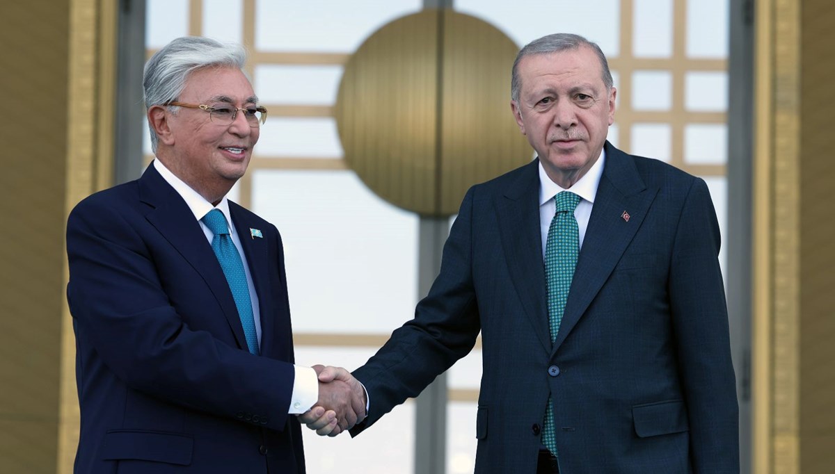 Kazakistan Cumhurbaşkanı Tokayev Ankara'da