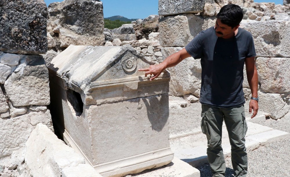 Kibyra'da ilk defa bazilikal planlı kilise bulundu - 6 Kibyra'da ilk defa bazilikal planlı kilise bulundu - 6