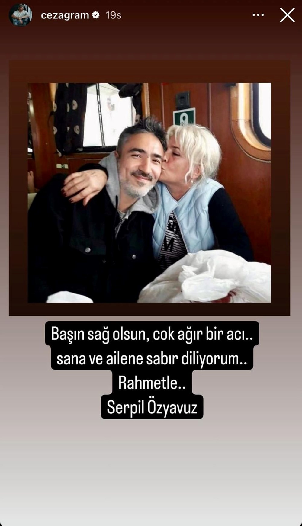 Ceza'dan Sagopa Kajmer'e başsağlığı mesajı - 3