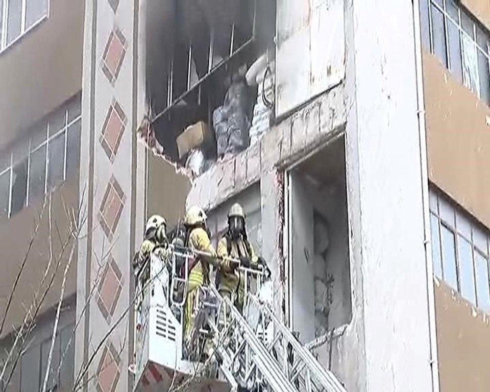 İstanbul Güngören'de patlama sonrası yangın - 2