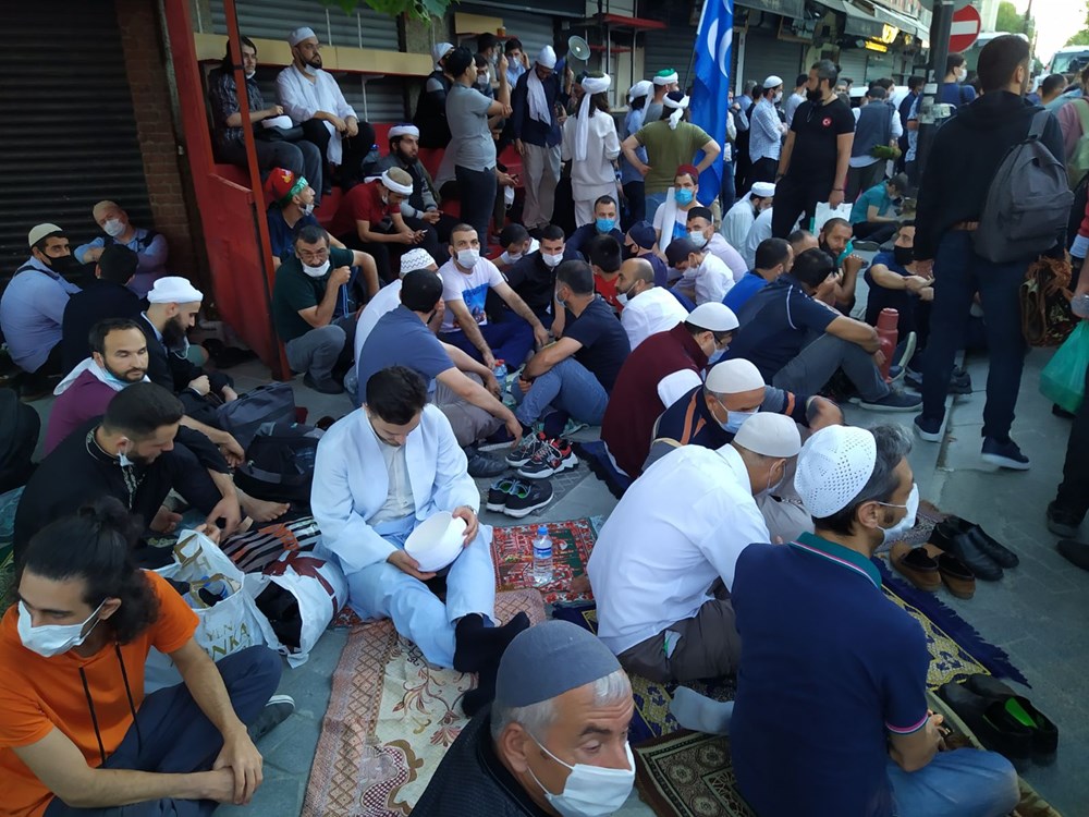 Ayasofya-i Kebir Camii Şerifi ibadete açıldı (Ayasofya'da 86 yıl sonra ilk namaz) - 45