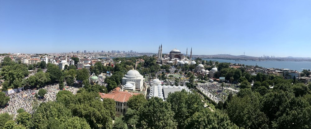 Ayasofya-i Kebir Camii Şerifi ibadete açıldı (Ayasofya'da 86 yıl sonra ilk namaz) - 20