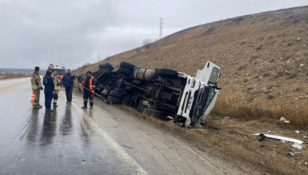 Ankara'da feci kaza: 1 ölü, 1 yaralı