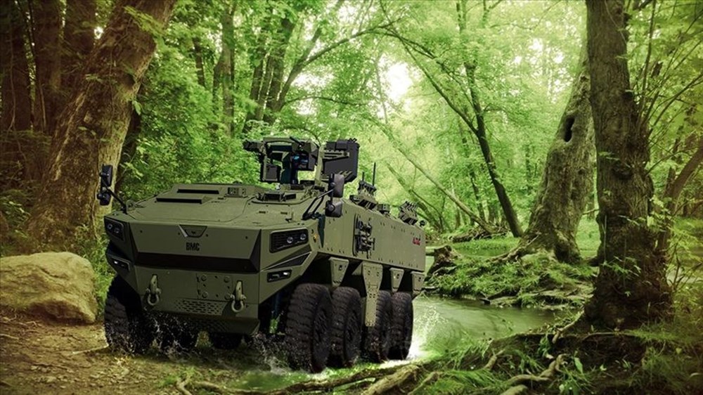Türkiye'nin yeni zırhlı aracı Altuğ 8x8 göreve hazırlanıyor (Türkiye'nin yeni nesil yerli silahları) - 1