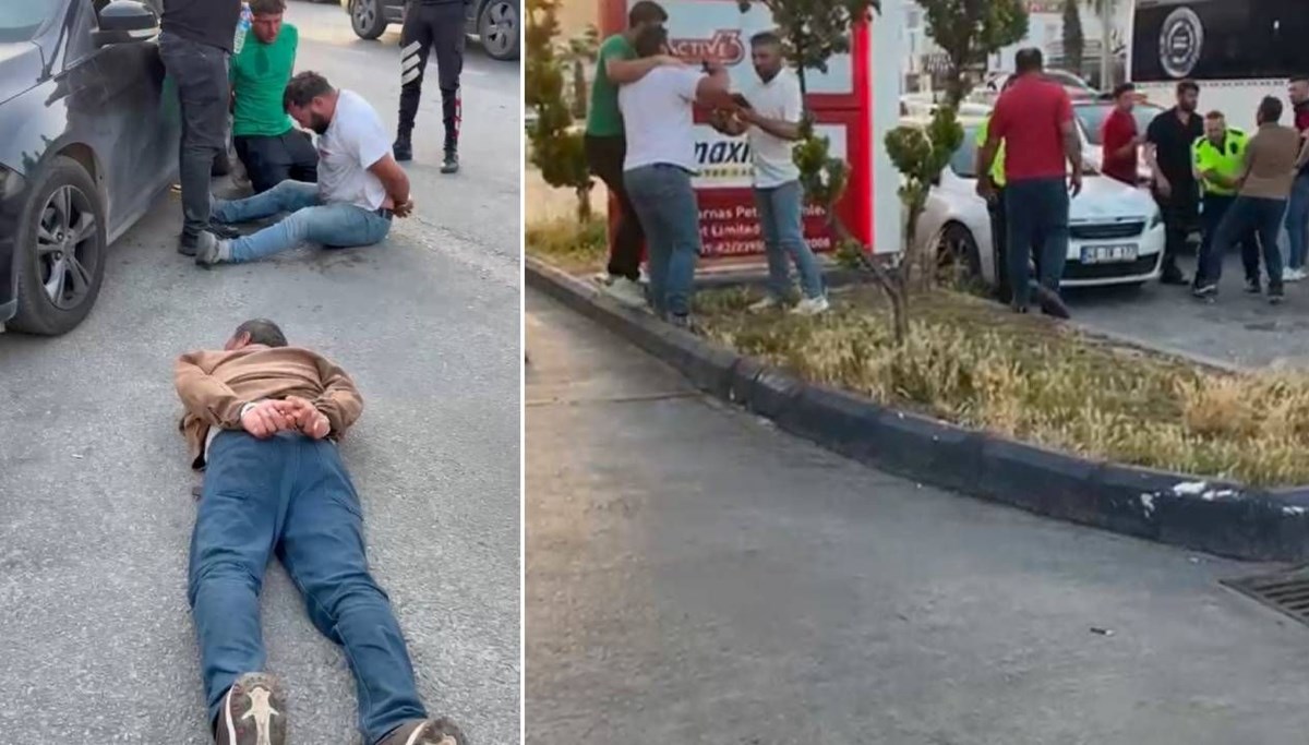 Bodrum'da polise saldırdı