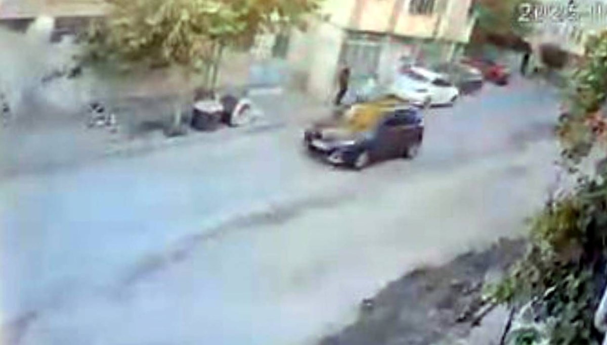 İstanbul'da ilginç kaza