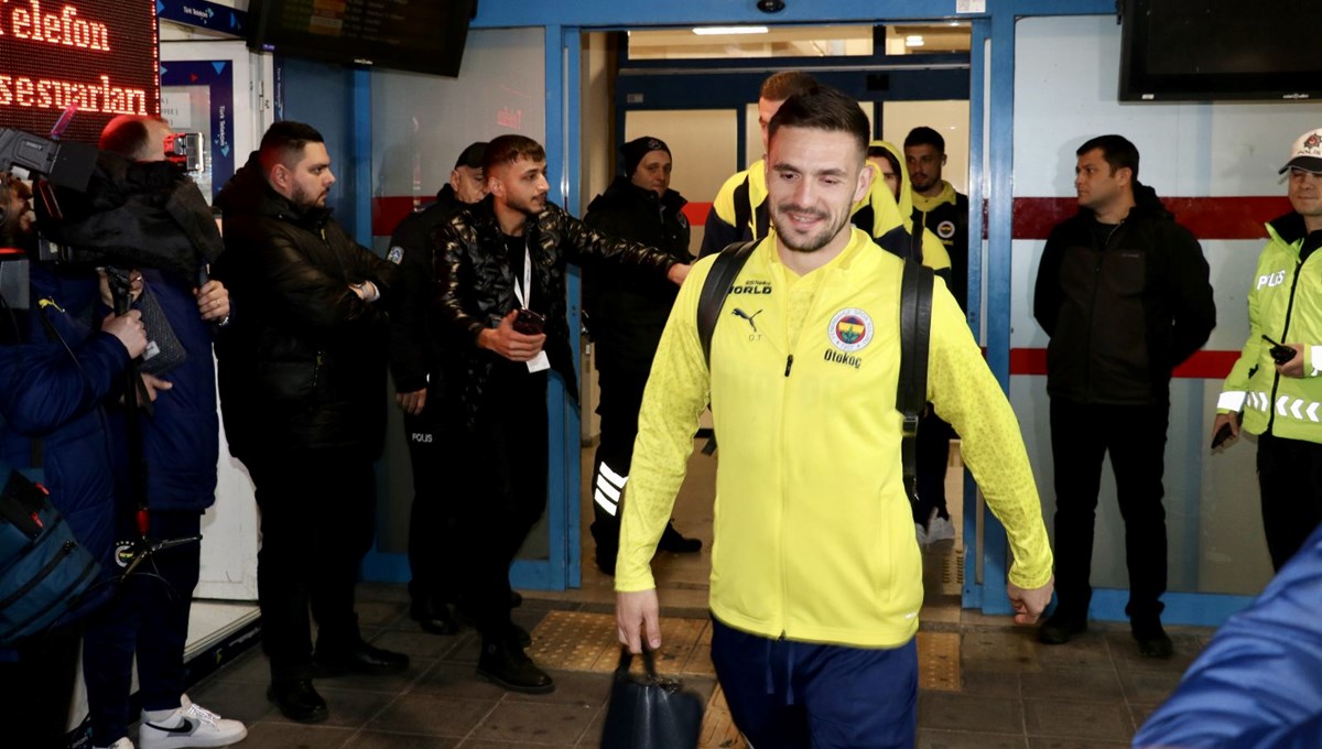 Fenerbahçe kafilesi Trabzon'da Fenerbahçe kafilesi Trabzon'da