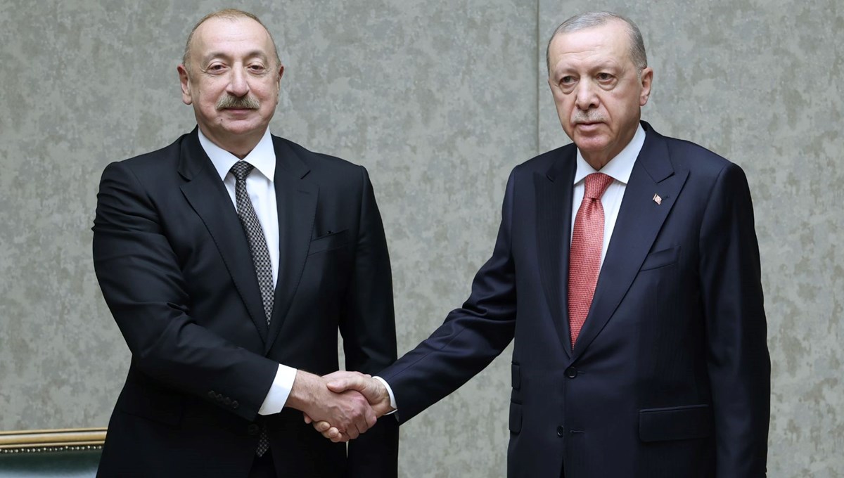 Erdoğan, Aliyev ile görüştü