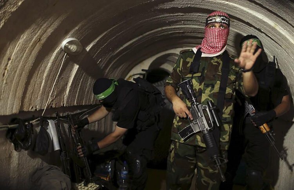Hamas'ın Gazze'de kullandığı tüneller görüntülendi: İsrail'in hedefinde - 3