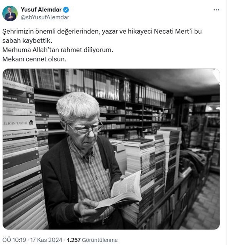 Yazar Necati Mert hayatını kaybetti (Necati Mert kimdir?) - 1