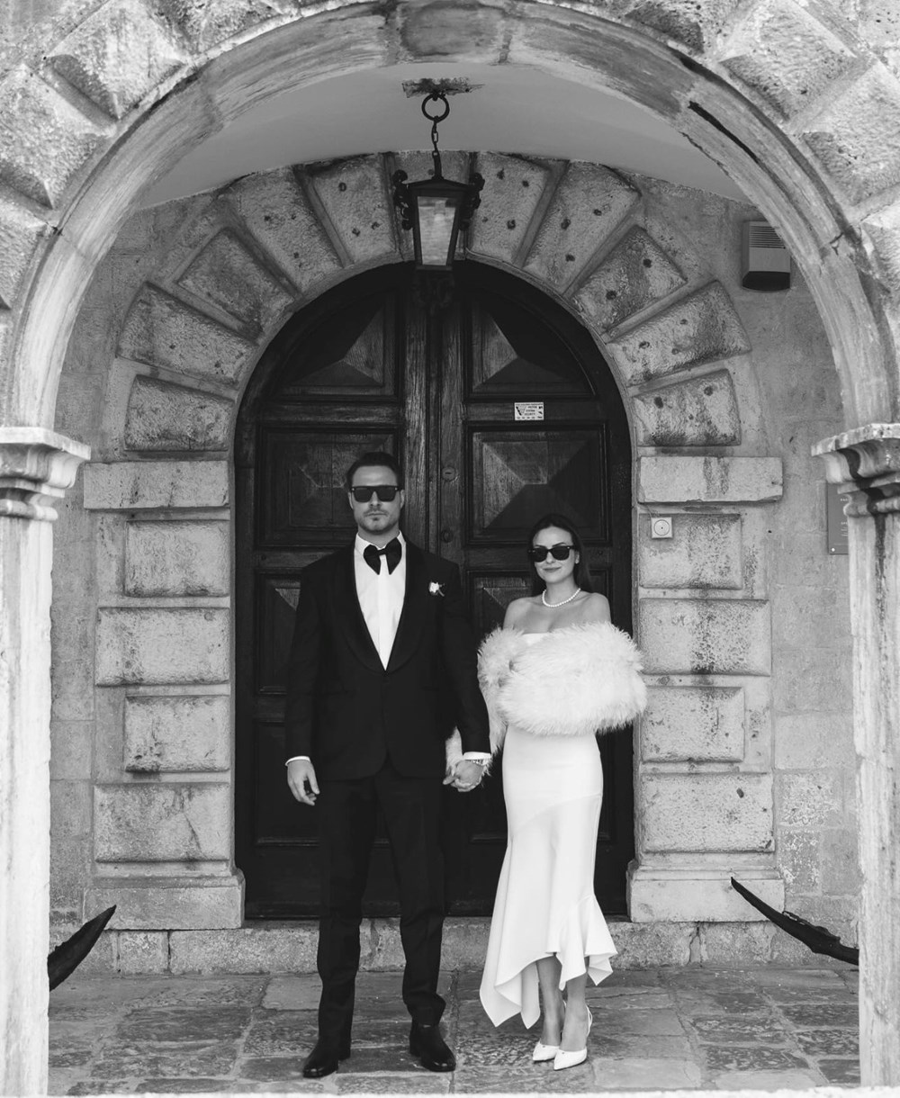 Oyuncu Burak Çelik ile Ece Bayrak dünyaevine girdi - 4