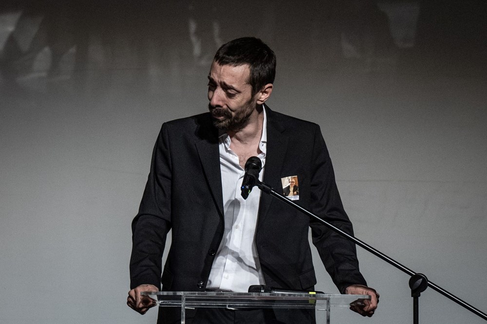 Osman Sınav'ın cenaze töreninde oğlundan duygusal veda: Ağlamayacağım diye söz vermiştim - 4