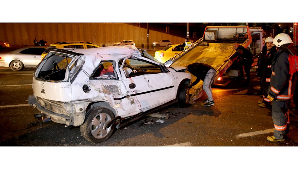 Fatih'te trafik kazası: 5 yaralı