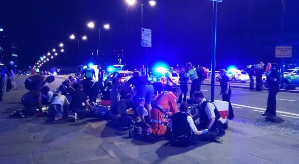 Londra'da terör! 3'ü saldırgan 10 kişi öldü, 48 kişi yaralandı - 2