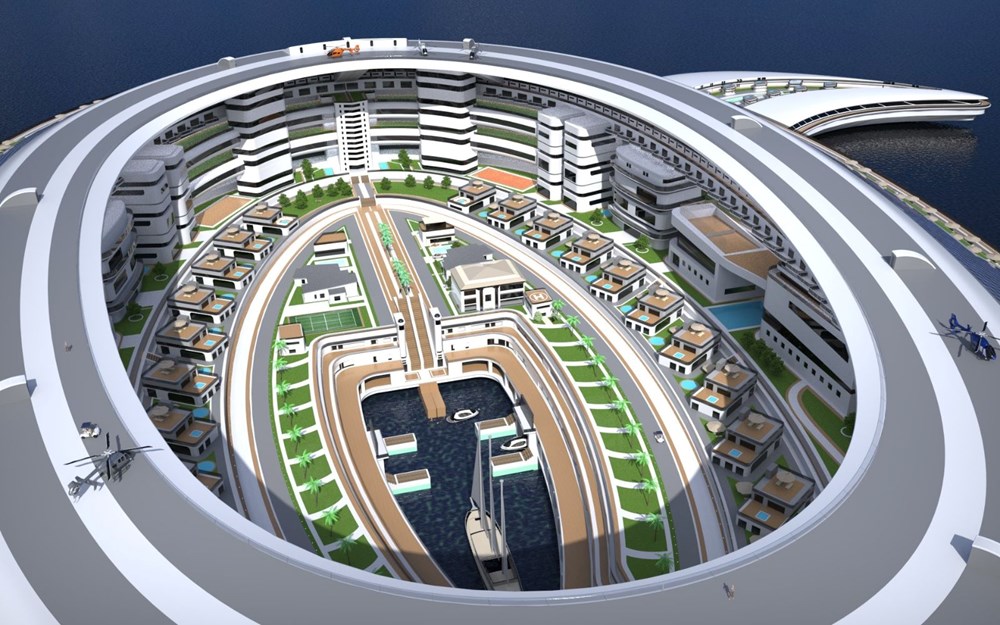 Dünyanın en büyük ve en pahalı yatı Pangeos geliyor: 550 metre uzunluğunda - 7