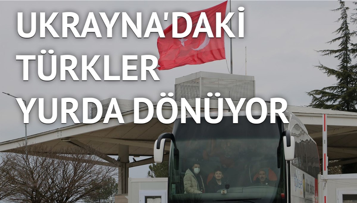Otobüslerle tahliye edilen vatandaşlar Türkiye'ye giriş yaptı