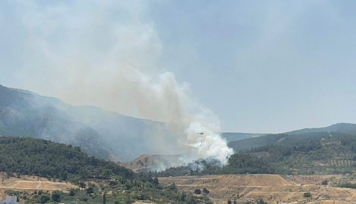 İzmir, Manisa, Balıkesir ve Kahramanmaraş’ta orman yangını: İki mahalle tahliye edildi