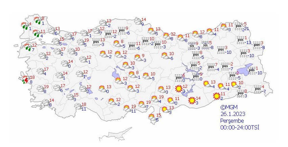 Hava soğuyor, yağış geliyor! Bu hafta hava durumu nasıl olacak? - 11