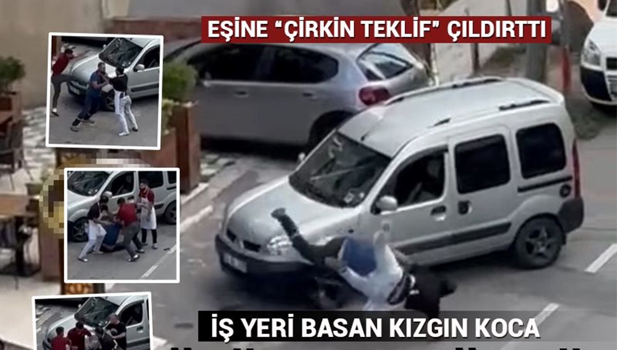 Karısına arkadaşlık teklif edenin iş yerini bastı: Öldüresiye dövülüp bıçaklandı!