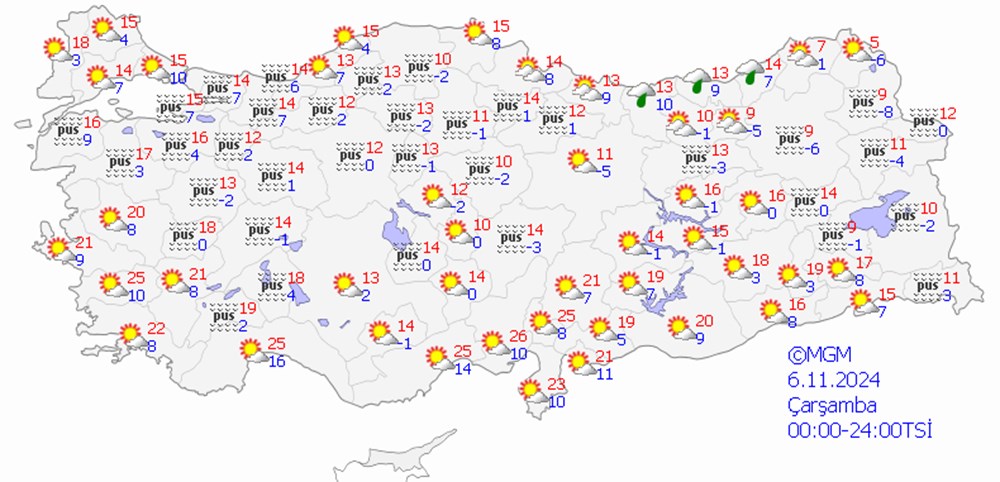 Soğuk hava ve kar geliyor: 7 il için sarı kodlu kar ve sağanak uyarısı! - 13