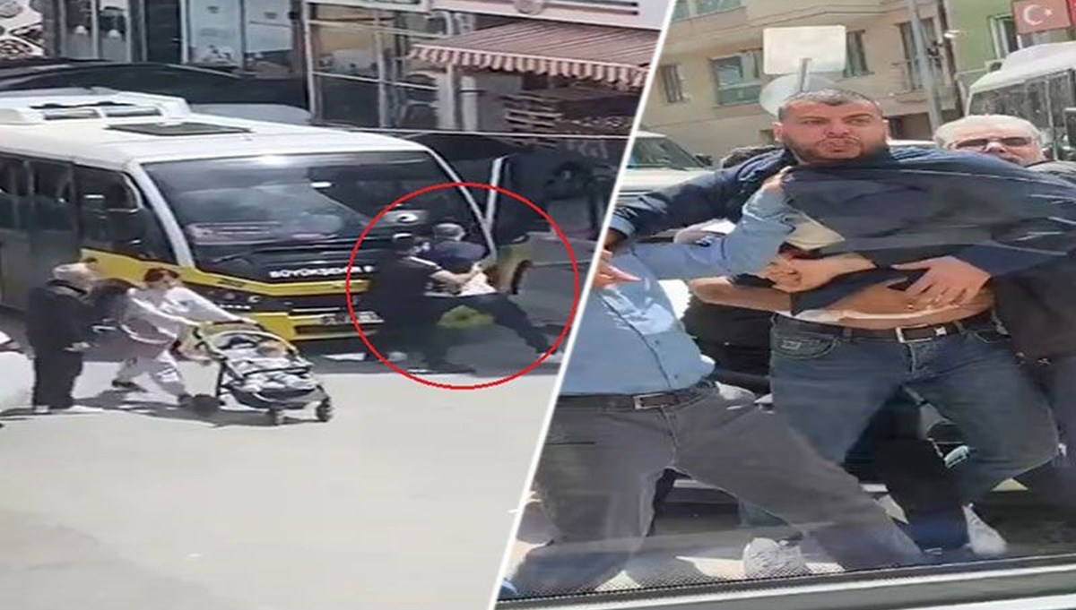 Yol verme kavgasında belediye otobüsünün camlarını kırdı Yol verme kavgasında belediye otobüsünün camlarını kırdı