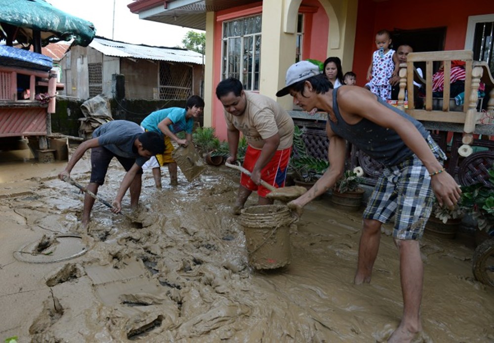 The floods in the philippines call. The floods in the philippines call