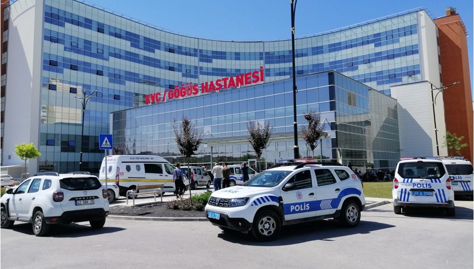 Konya'da hastanede silahlı saldırıya uğrayan doktor ve saldırgan öldü