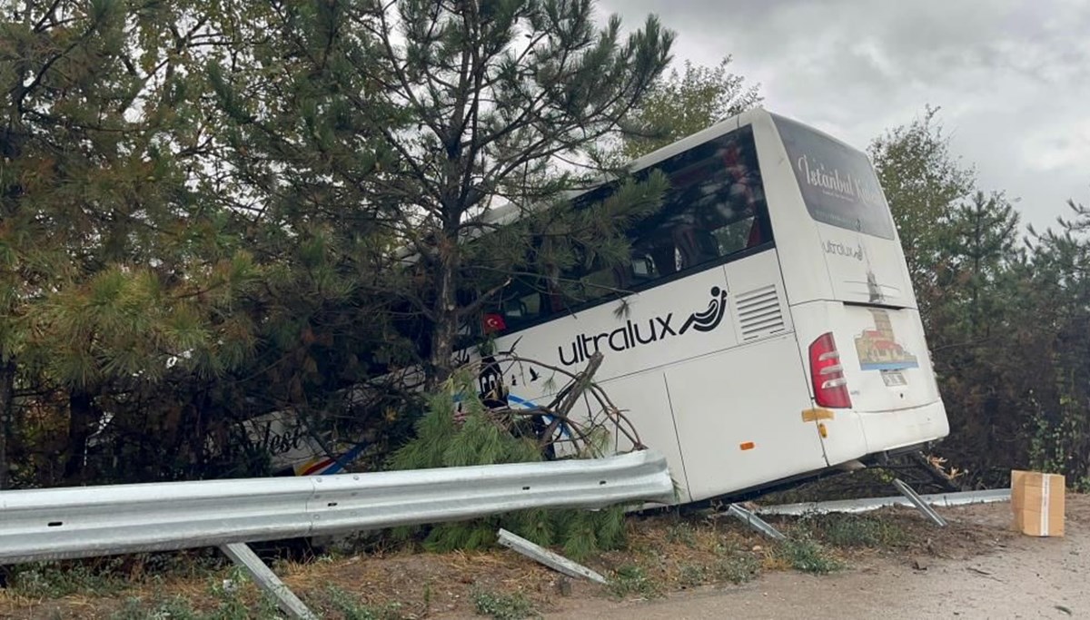 Bursa’da yolcu otobüsü kaza yaptı: 2 yaralı