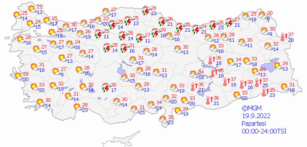 Yarın hava durumu nasıl olacak? Meteoroloji'den İstanbul için yağış tahmini (17-21 Eylül hava durumu raporu) - 5