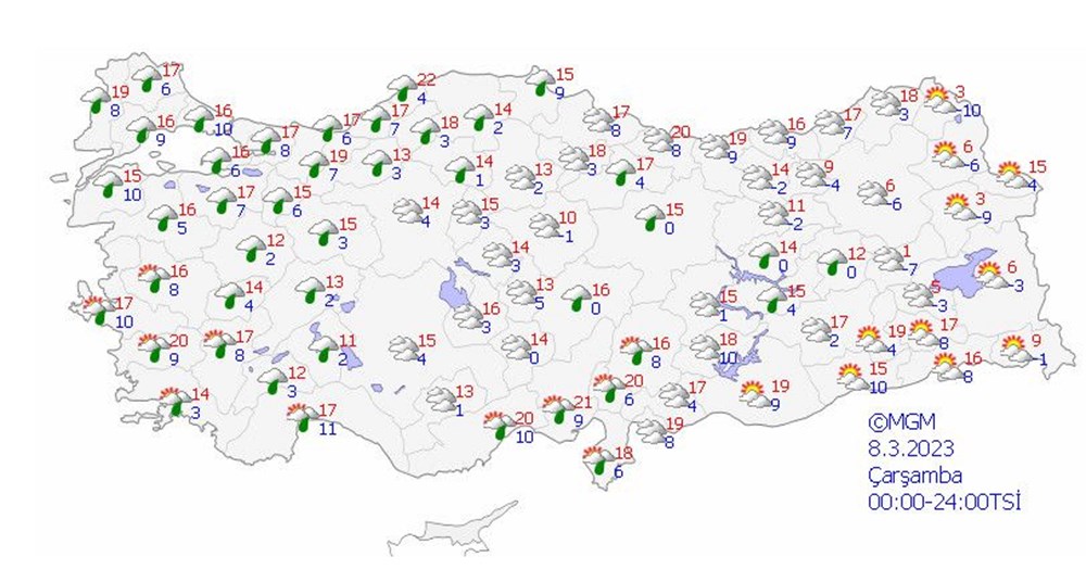 Meteorolojiden çöl taşınımı uyarısı! (Bugün ve hafta genelinde hava nasıl olacak?) - 10