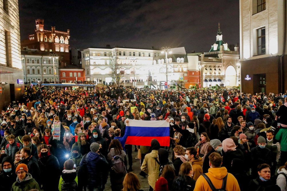 Rusya’da Navalny protestoları: Bin 700’den fazla kişi gözaltına alındı - 23