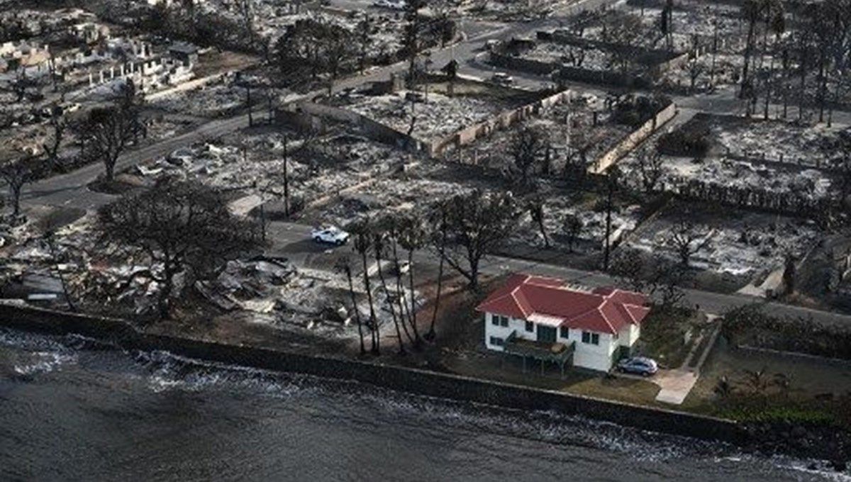 Hawaii'nin mucize evi: Her yer yanarken ona hiçbir şey olmadı