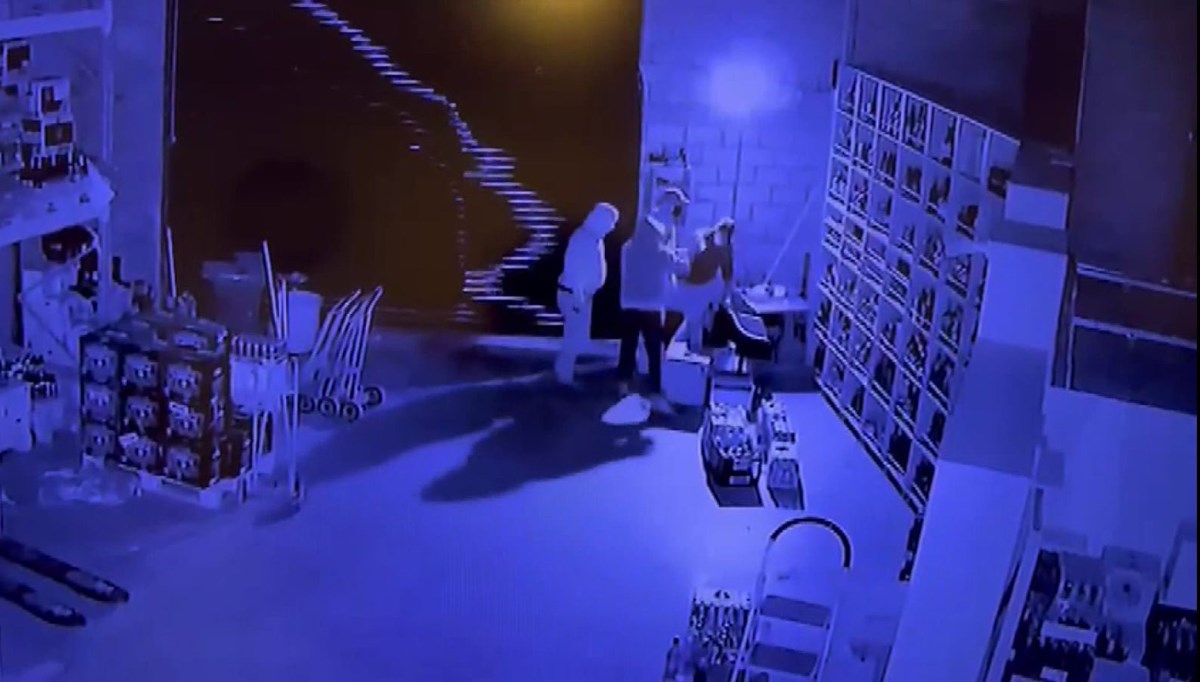 400 bin liralık içki çaldılar