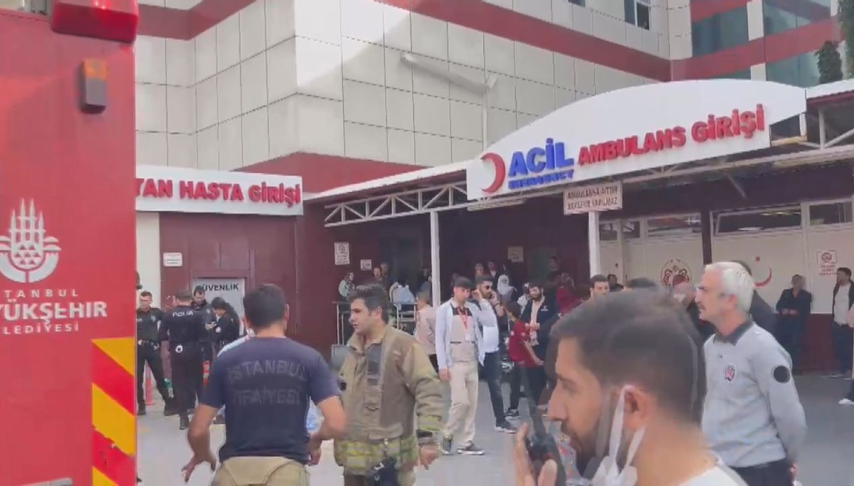 Esenyurt Devlet Hastanesi'nde yangın Esenyurt Devlet Hastanesi'nde yangın