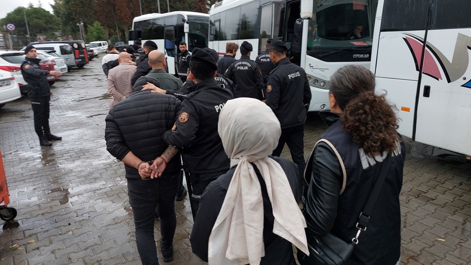 "Kafes" operasyonunun Samsun ayağında 28 kişi tutuklandı - 1
