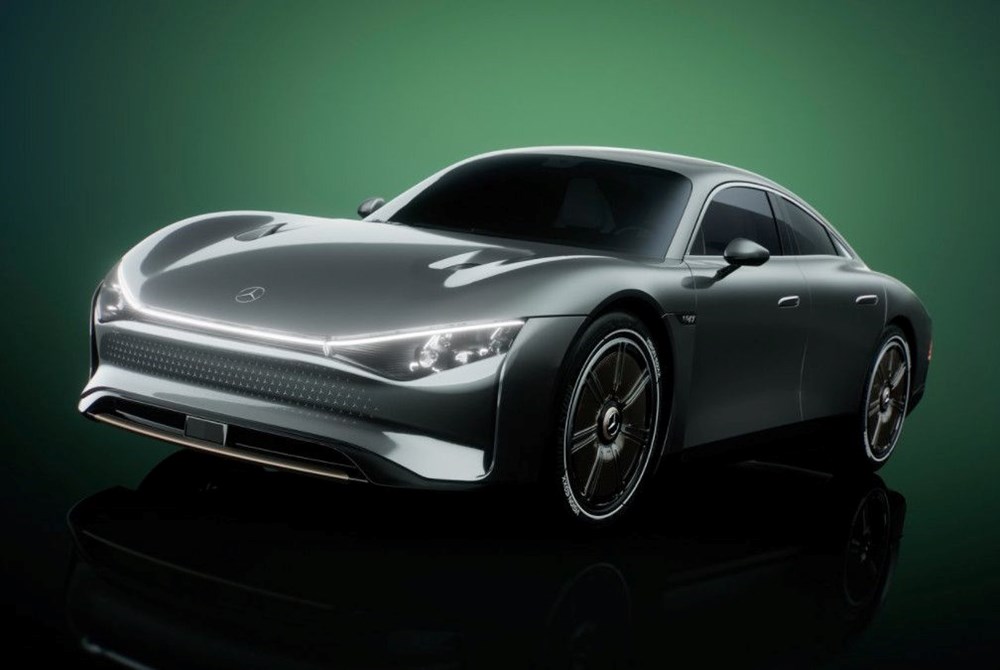 Mercedes-Benz yeni elektrikli modelini tanıttı: Tek şarjla 1000 kilometre menzil - 11