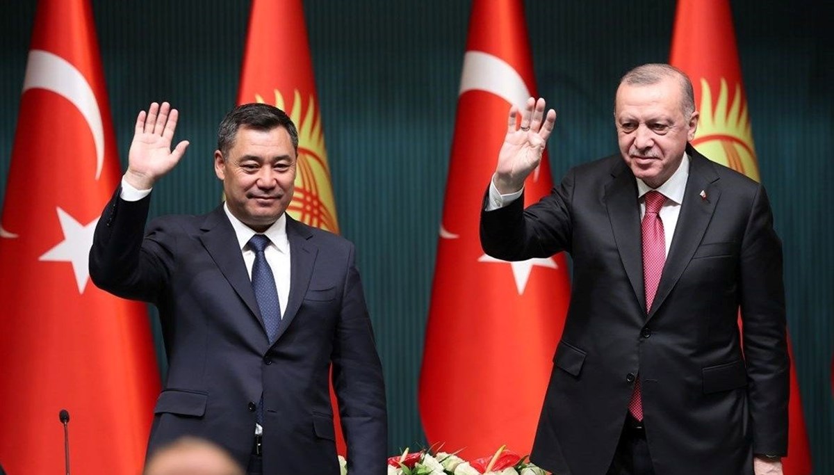 Cumhurbaşkanı Erdoğan, Kırgızistan Cumhurbaşkanı Caparov ile görüştü